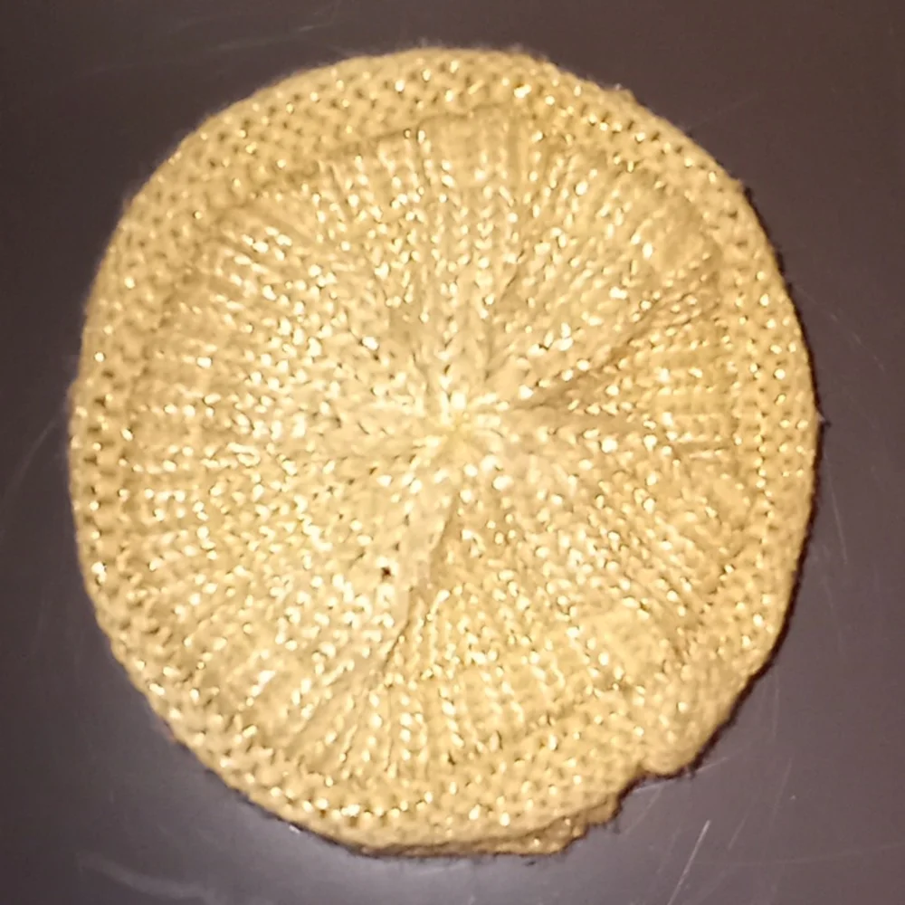C.C. Exclusives Gold Chunky Winter Hat